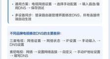 解决以连路由器电脑设置DNS错误的方法（一步一步教你正确设置DNS，避免网络连接问题）