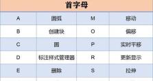 CAD绘图常用快捷键大全（提高CAD绘图效率的秘笈）