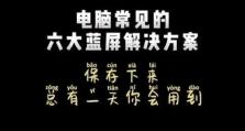 解决电脑错误613的方法大揭秘！（掌握关键技巧，轻松解决电脑错误613！）