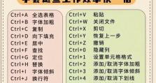 掌握这些电脑常用快捷键，提升工作效率（便捷高效的电脑操作，从快捷键开始）